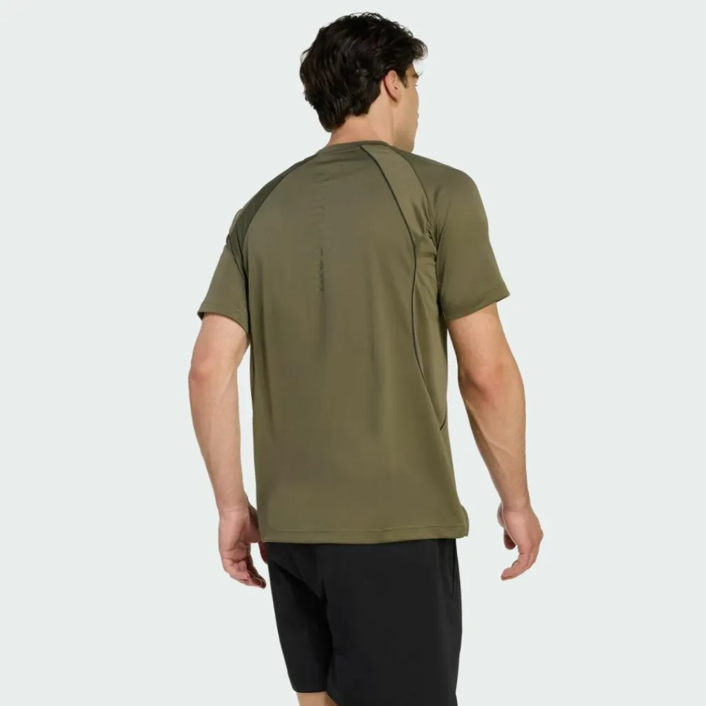 adidas Shirts<· Tech Apparel CLIMACOOL T-Shirt Olive Strata