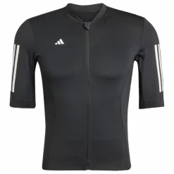adidas Trikots<· Tempo 3-Streifen Radtrikot Black