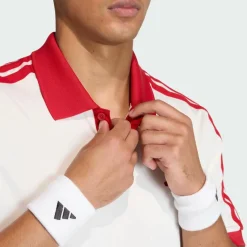 adidas Tennis|Tennis<· TENNIS CLASSICS POLOSHIRT Chalk White