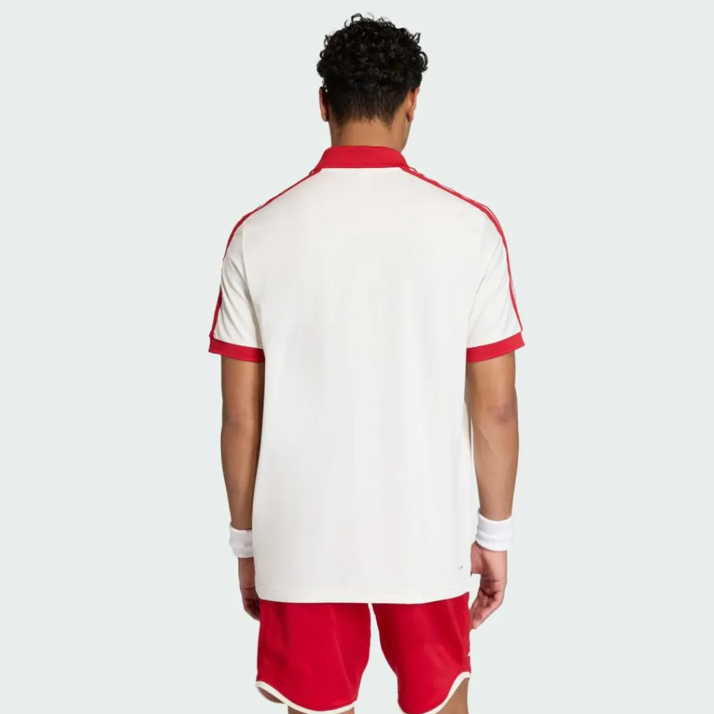 adidas Tennis|Tennis<· TENNIS CLASSICS POLOSHIRT Chalk White