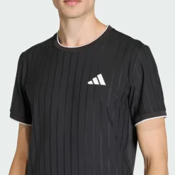 adidas Tennis|Tennis<· TENNIS CLIMACOOL FREELIFT T-SHIRT PRO Black