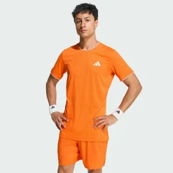 adidas Tennis|Tennis<· TENNIS CLIMACOOL+ FREELIFT TEE PRO Pure Orange