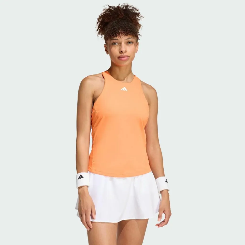 adidas Tennis|Tennis<· TENNIS CLIMACOOL Y-TANKTOP Pure Orange