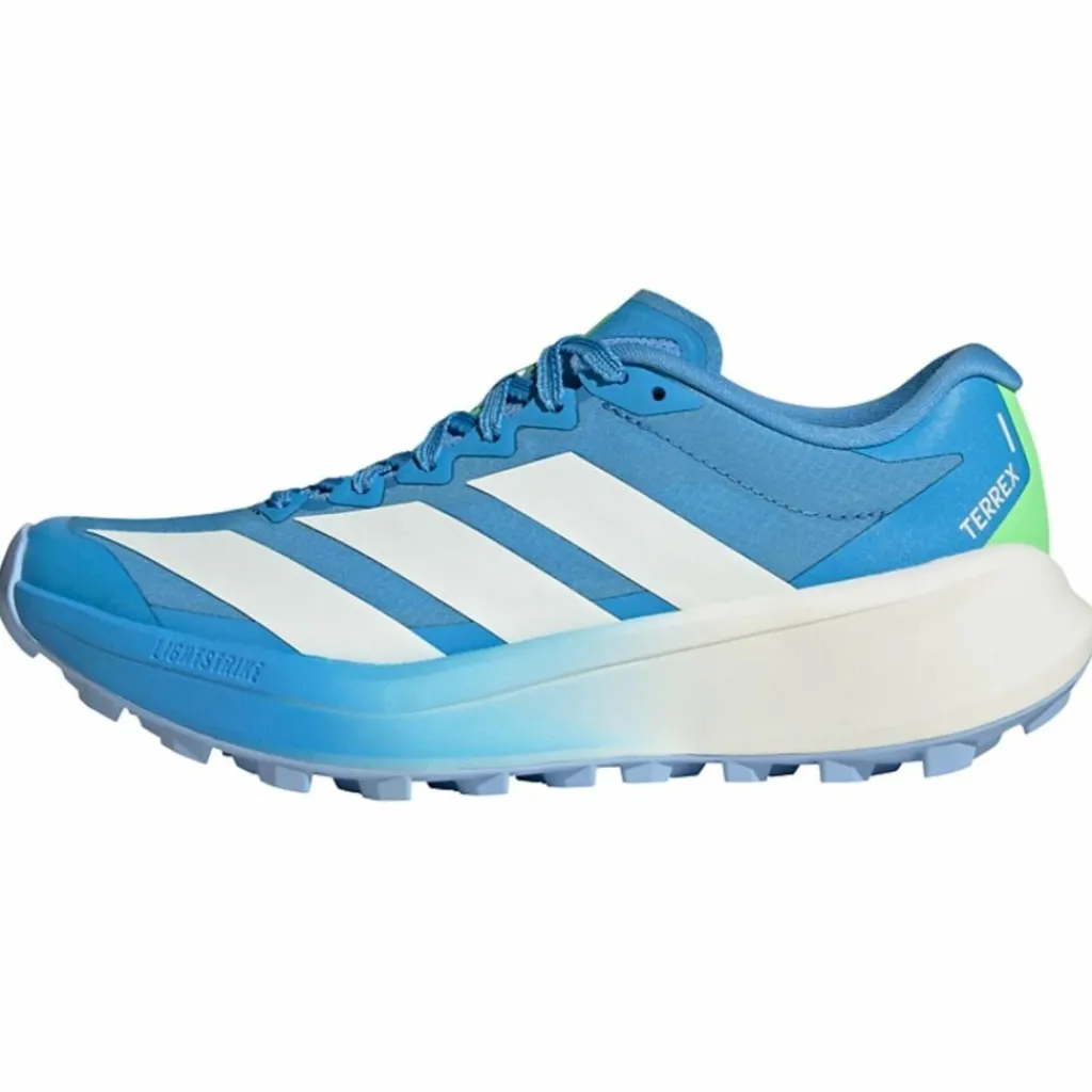 adidas Trailrunning|Laufschuhe<· Terrex Agravic 4 Trail Running Schuh Blue Burst / Off White / Lime Burst