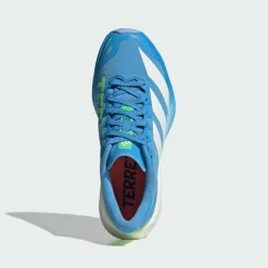 adidas Trailrunning|Laufschuhe<· Terrex Agravic 4 Trail Running Schuh Blue Burst / Off White / Lime Burst
