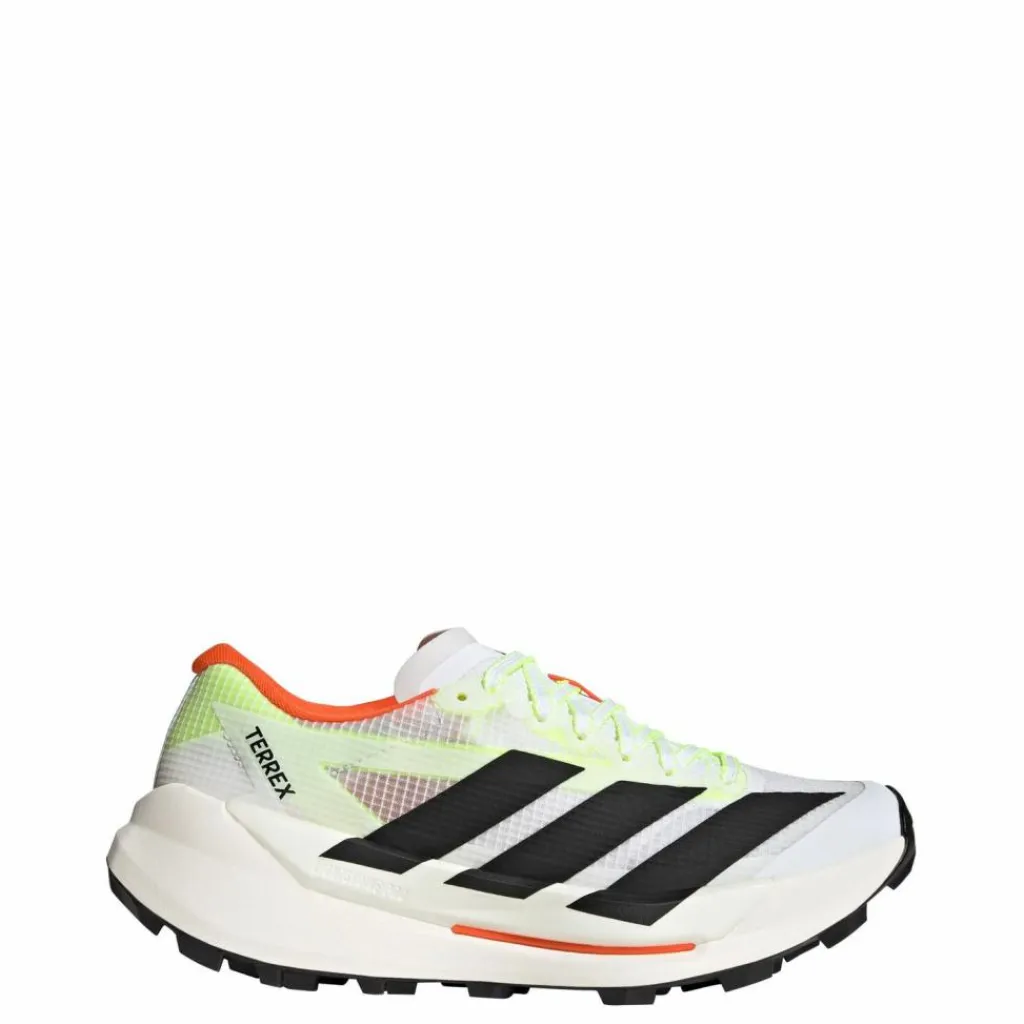 adidas Trailrunning|Laufschuhe<· Terrex Agravic TT Trail Running Schuh Cloud White / Core Black / Impact Orange
