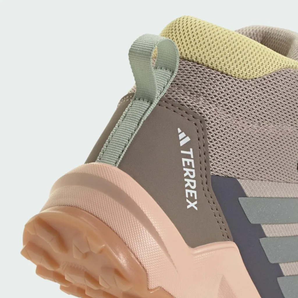 adidas Winterschuhe<· Terrex Ax4r Mid Wanderschuh Wonder Taupe / Reflective Silver / Ice Tangerine