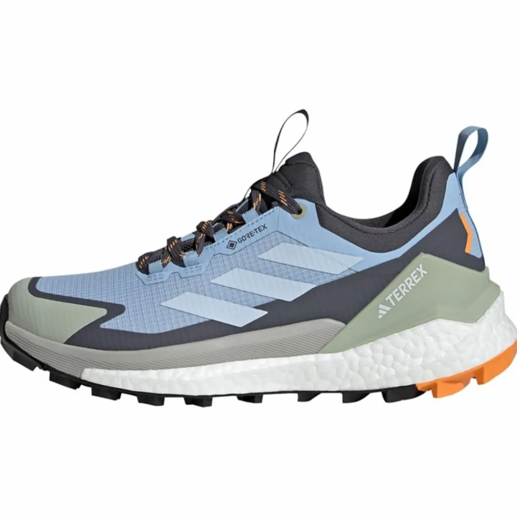 adidas Wanderschuhe<· Terrex Free Hiker 2.0 Low Gore-Tex Glow Blue / Crystal Sky / Aurora Onix