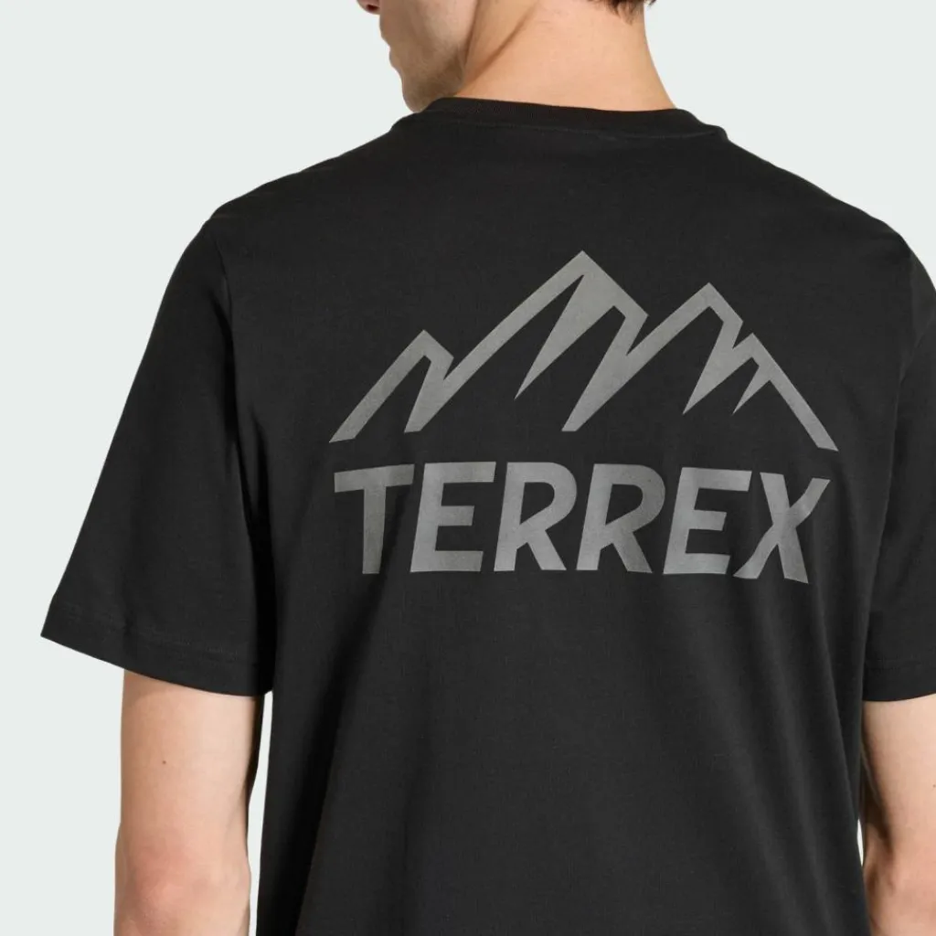 adidas Wanderschuhe<· TERREX MOUNTAIN T-SHIRT MIT GRAFIK Black
