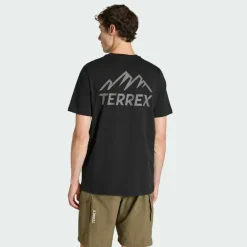 adidas Wanderschuhe<· TERREX MOUNTAIN T-SHIRT MIT GRAFIK Black