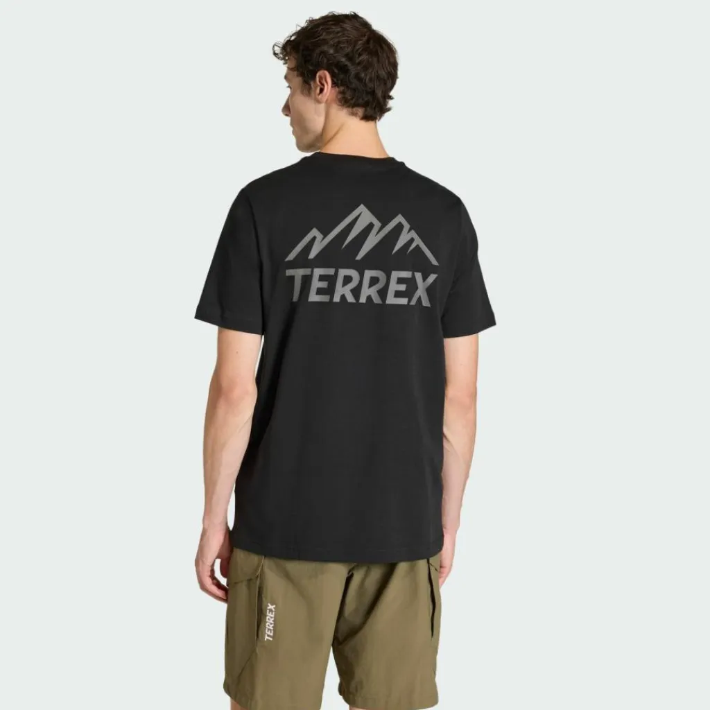 adidas Wanderschuhe<· TERREX MOUNTAIN T-SHIRT MIT GRAFIK Black
