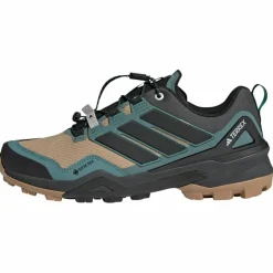 adidas Wanderschuhe<· Terrex Skychaser Mid GORE-TEX Cardboard / Core Black / Preloved Teal