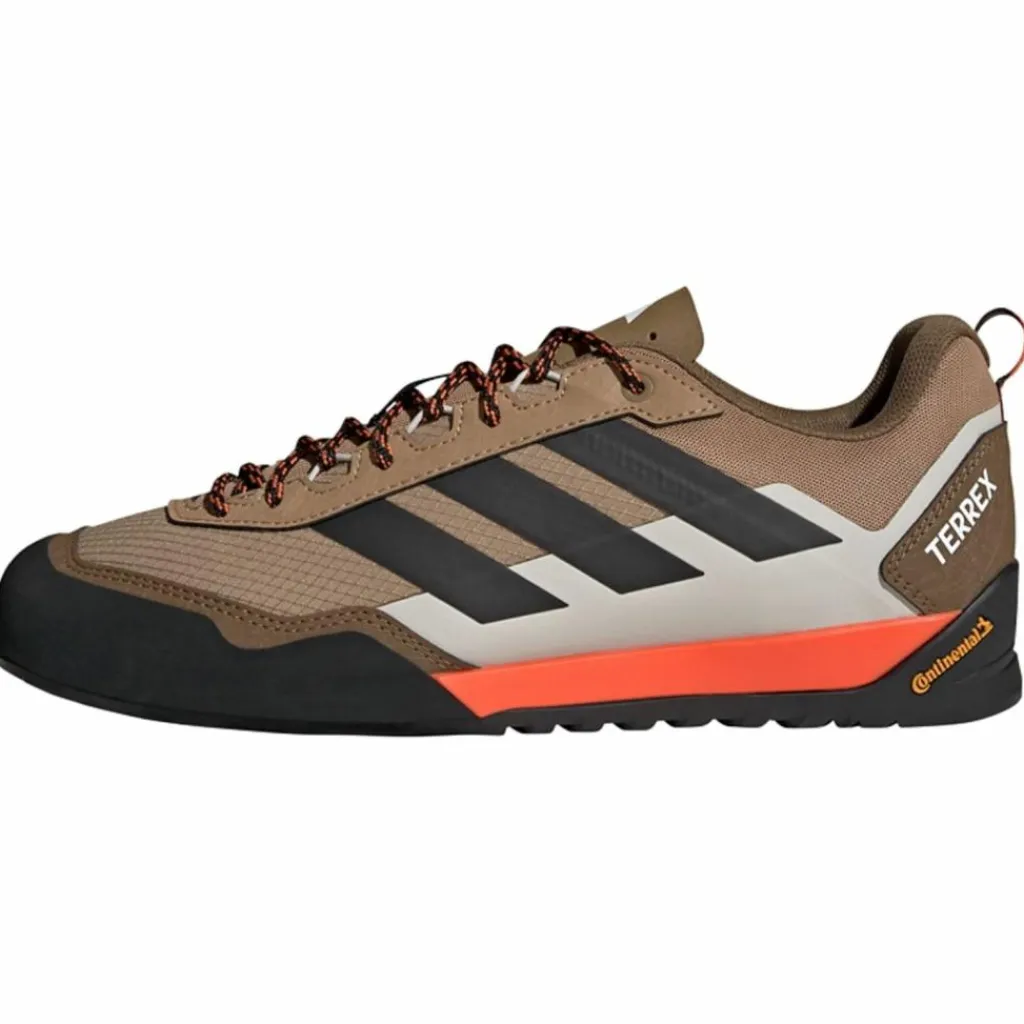 adidas Sneaker<· Terrex Skychaser Solo Zustiegsschuh Cardboard / Carbon / Semi Impact Orange