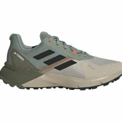 adidas Laufen|Laufschuhe<· TERREX SOULSTRIDE silgrn-cblack-seimor