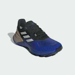 adidas Trailrunning|Laufschuhe<· TERREX Soulstride RAIN.RDY Semi Lucid Blue / Grey One / Blanch Cargo