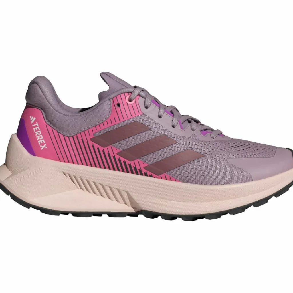 adidas Trailrunning|Trailrunning<· TERREX SOULSTRIDE FLOW preloved fig-quiet crimson-pink fusion
