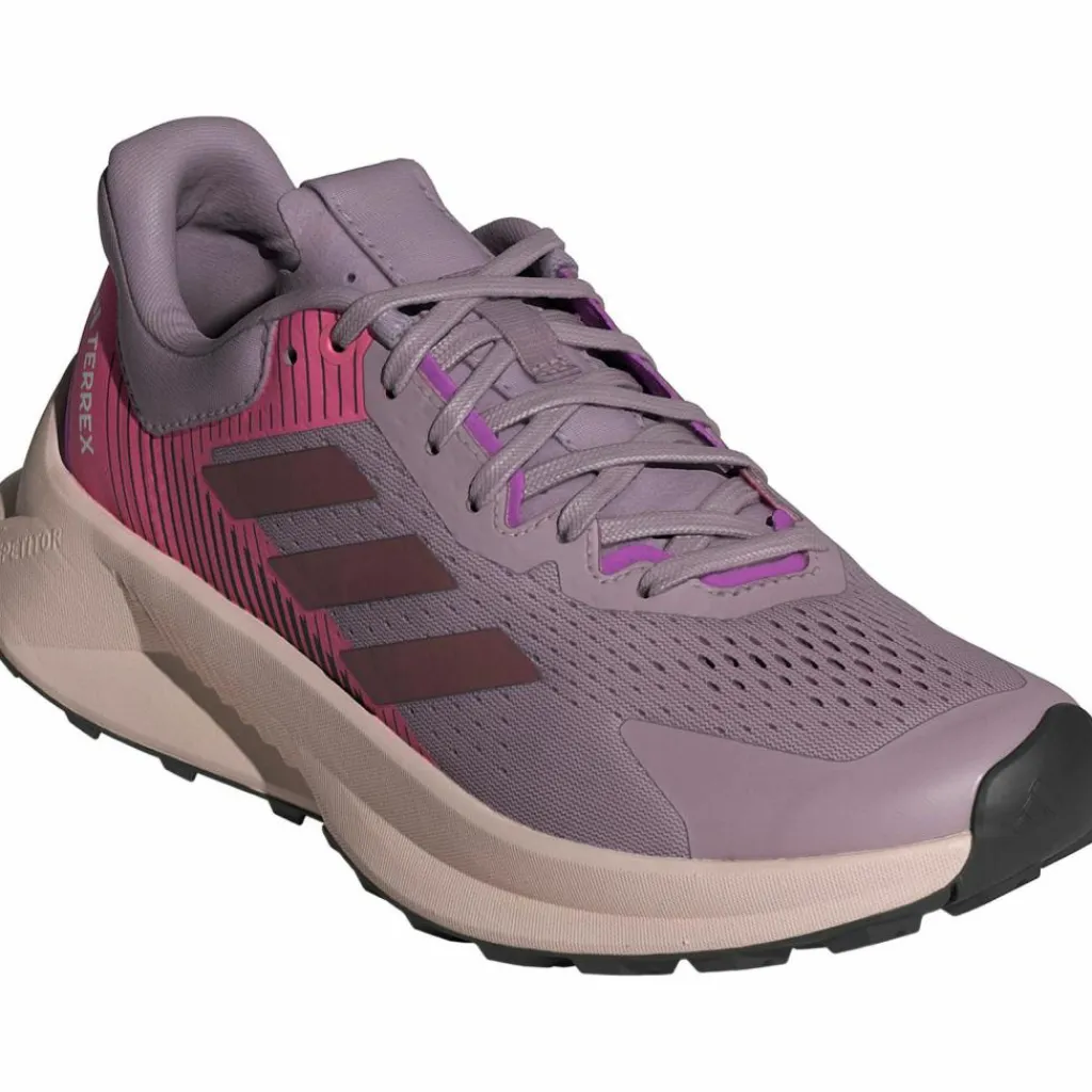 adidas Trailrunning|Trailrunning<· TERREX SOULSTRIDE FLOW preloved fig-quiet crimson-pink fusion