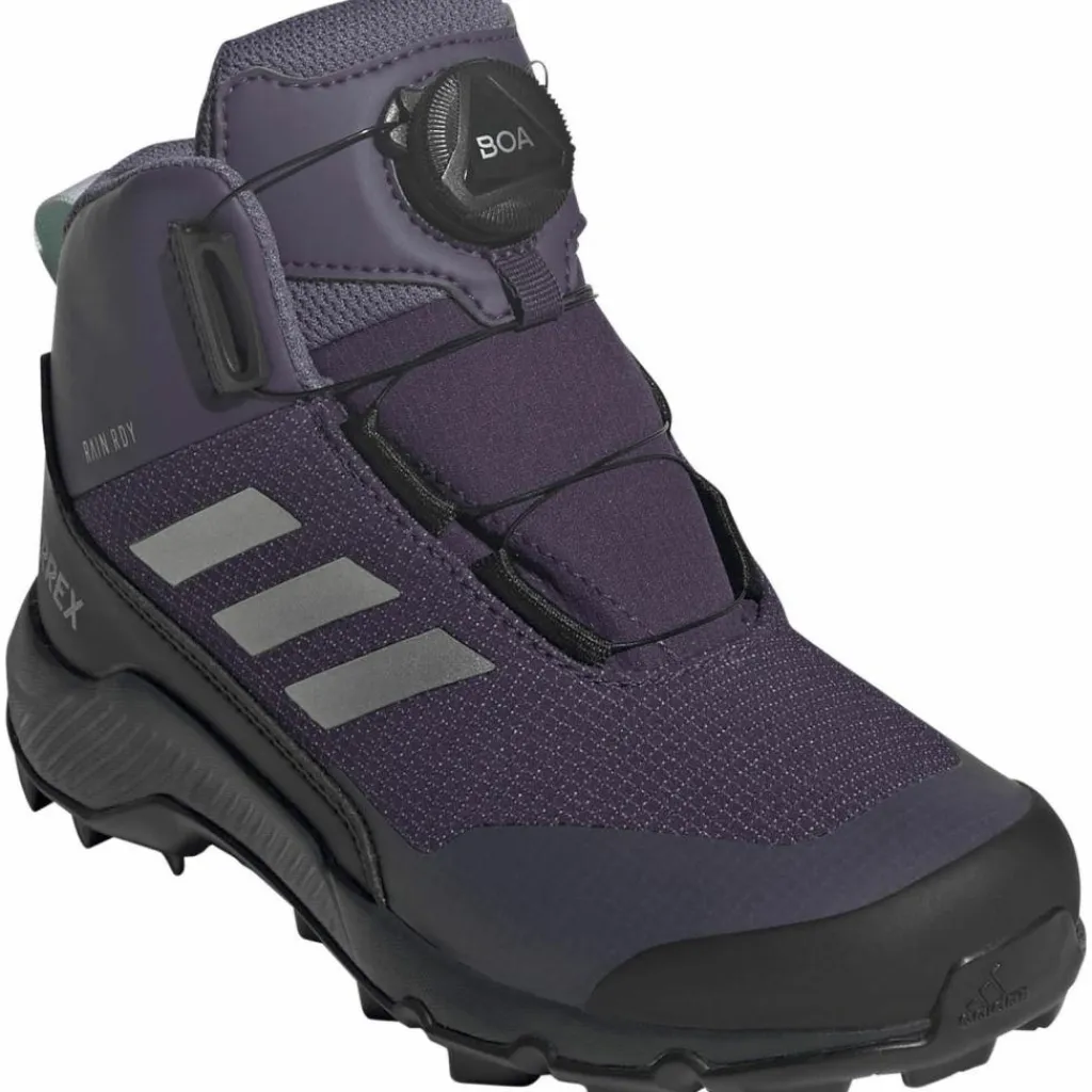 adidas Winterschuhe|Boots & Stiefel<· TERREX WINTER MID BOA aurora plum-matte silver-core black