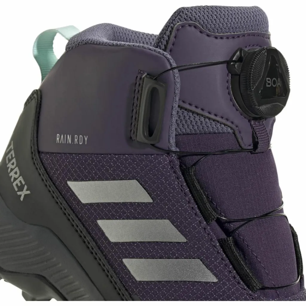 adidas Winterschuhe|Boots & Stiefel<· TERREX WINTER MID BOA aurora plum-matte silver-core black