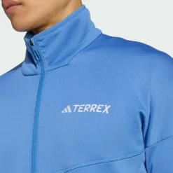 adidas Fleecejacken<· Terrex Xperior Climawarm leichte Ray Blue