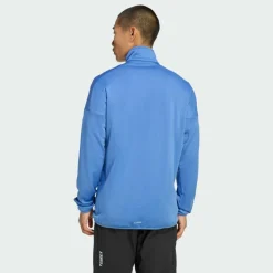 adidas Fleecejacken<· Terrex Xperior Climawarm leichte Ray Blue
