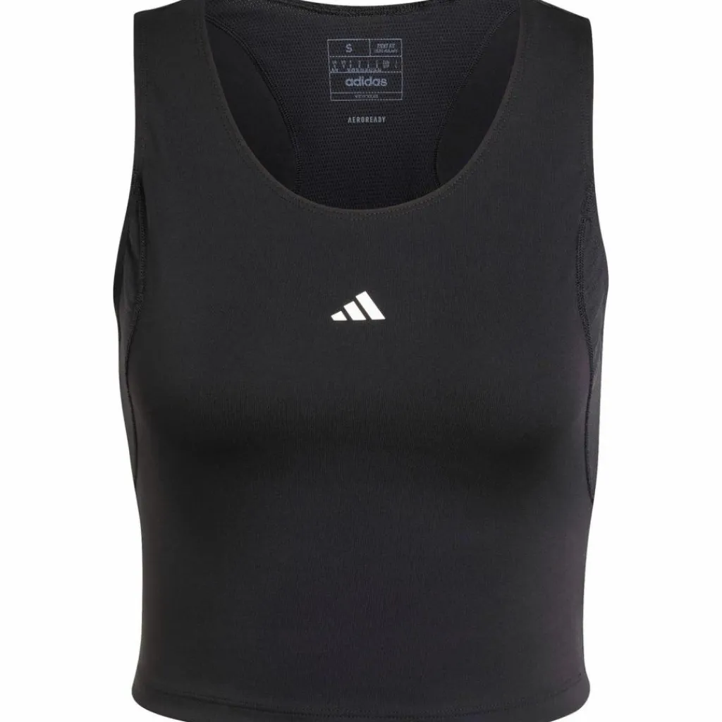 adidas Tops & Tanks<· TF CROP black