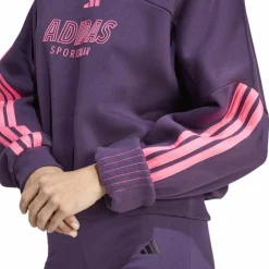 adidas Pullover & Sweats<· Tiro aurora plum-lucid pink
