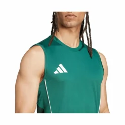 adidas Tops & Tanks<· Tiro 25 Competition Tanktop Weiß gruengruen