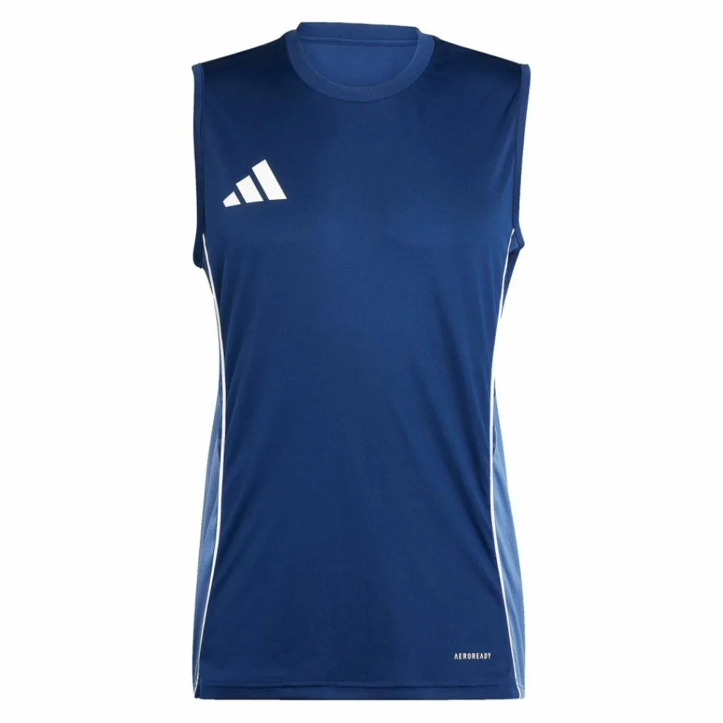 adidas Tops & Tanks<· Tiro 25 Competition Tanktop Weiß blaublau
