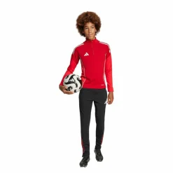 adidas Fußball|Hosen<· Tiro 25 Competition Trainingshose Kids schwarzrot