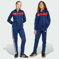 adidas Trainingsanzüge<· Tiro 25 Essentials Kids Trainingsanzug Team Navy / Red