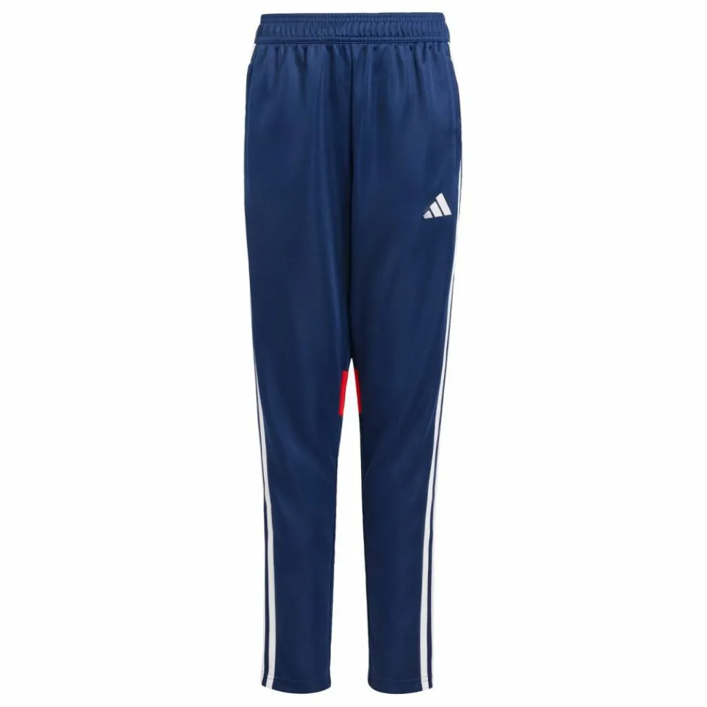adidas Fußball|Hosen<· Tiro 25 Essentials Kids Trainingshose Team Navy / Red