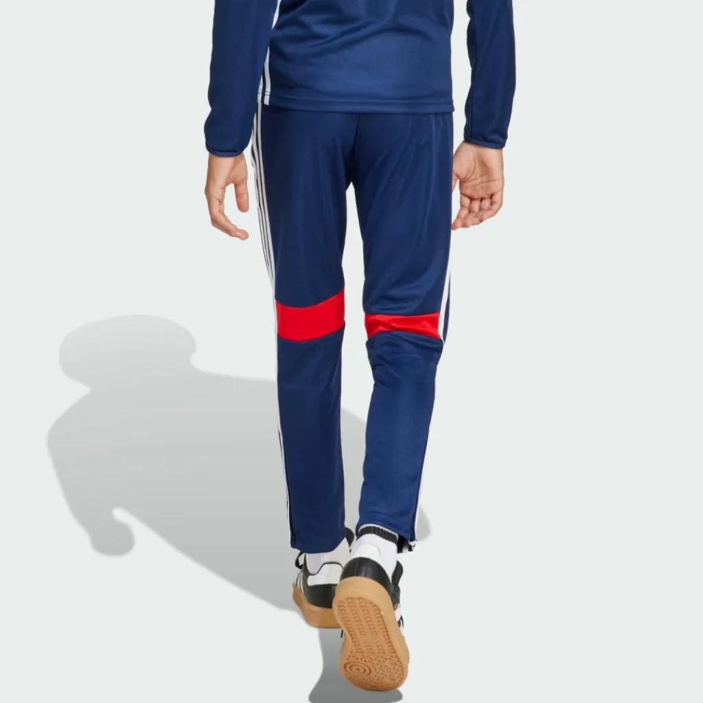adidas Fußball|Hosen<· Tiro 25 Essentials Kids Trainingshose Team Navy / Red