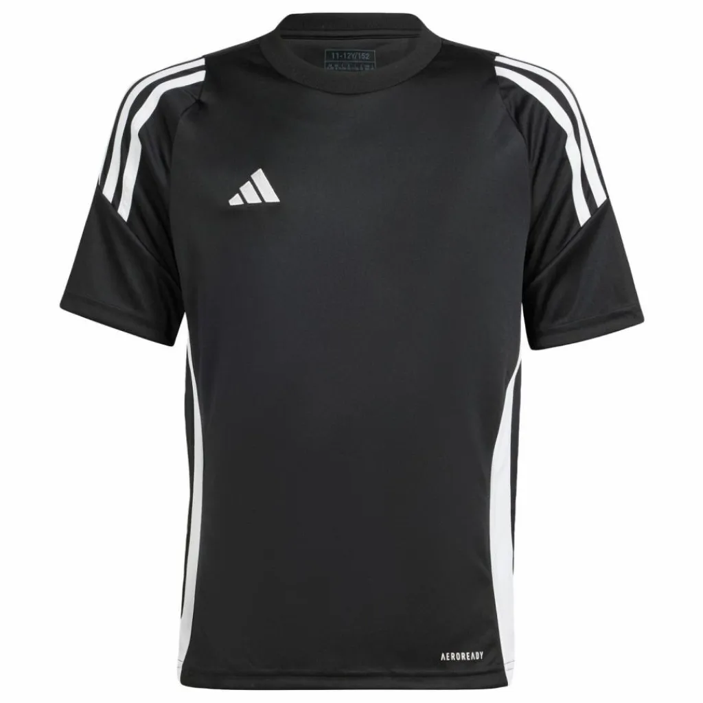 adidas Shirts<· Tiro 24 Kids Trikot Black / White