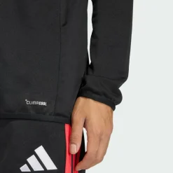 adidas Fußball<· Tiro 26 League Trainingsoberteil Black / Semi Lucid Red