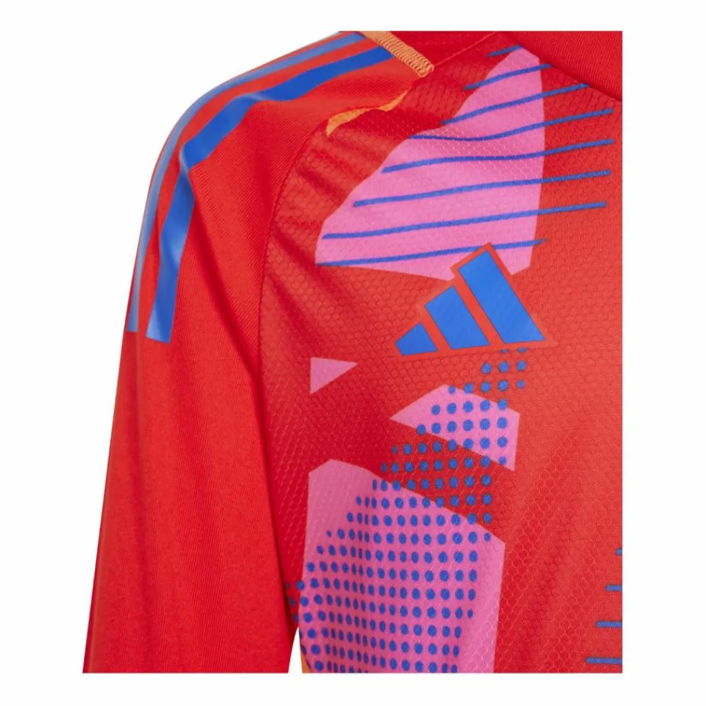 adidas Trikots<· Tiro 24 Pro Torwarttrikot Langarm Kids rot