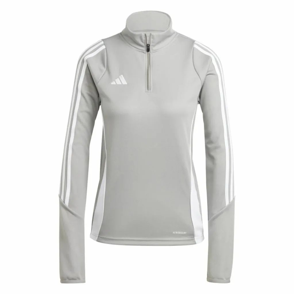 adidas Pullover & Sweats<· Tiro 24 Trainingsjacke Damen grauweiss