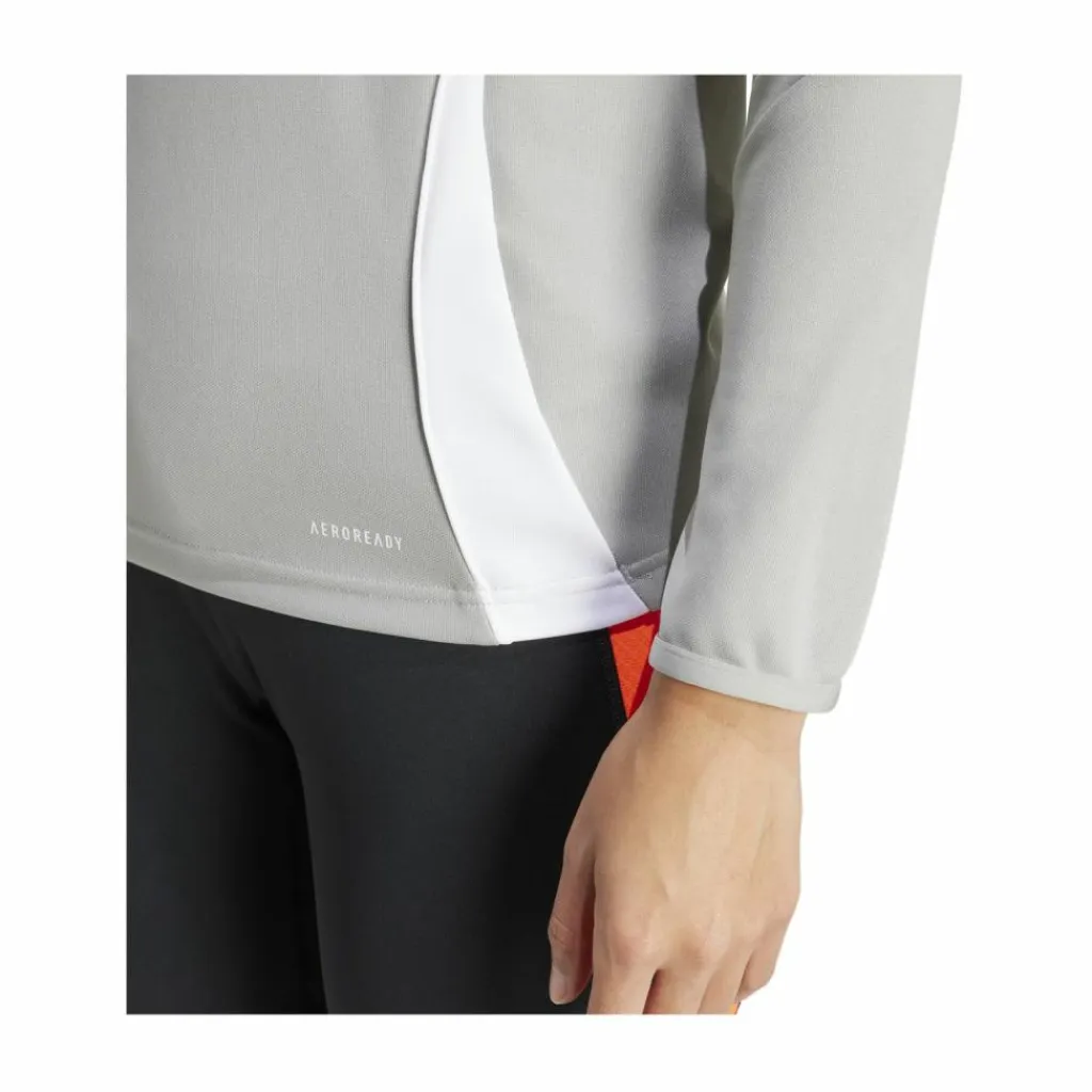 adidas Pullover & Sweats<· Tiro 24 Trainingsjacke Damen grauweiss