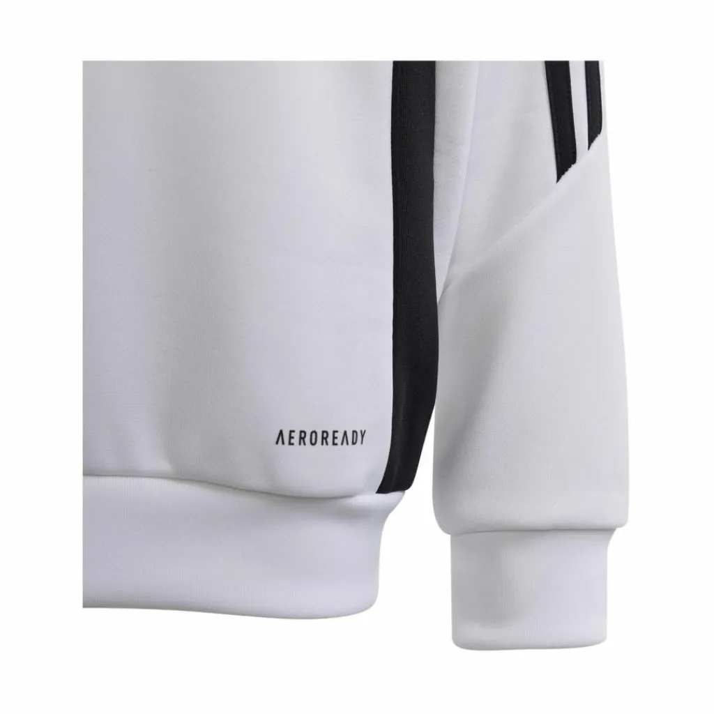 adidas Pullover & Sweats<· Tiro 24 Training Hoody Kids weissschwarz