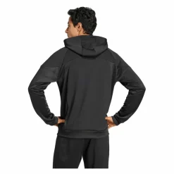 adidas Fußball<· Tiro 25 Travel Kapuzenjacke schwarz
