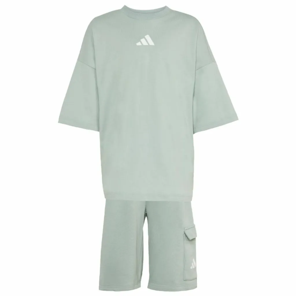 adidas Trainingsanzüge<· TIRO_NSTER T-SHIRT SET Blush Pink / White