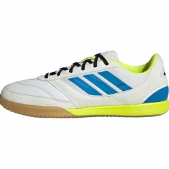 adidas Fußballschuhe|Hallenschuhe<· TOP SALA COMPETITION II Fußballschuh, Cloud White / Lucid Ray Blue / Solar Yellow