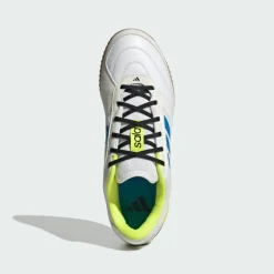 adidas Fußballschuhe|Hallenschuhe<· TOP SALA COMPETITION II Fußballschuh, Cloud White / Lucid Ray Blue / Solar Yellow