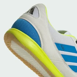 adidas Fußballschuhe|Hallenschuhe<· TOP SALA COMPETITION II Fußballschuh, Cloud White / Lucid Ray Blue / Solar Yellow
