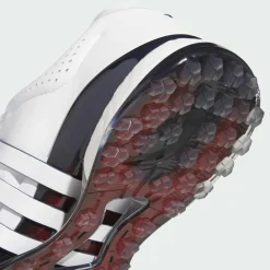 adidas Multifunktionsschuhe<· Tour360 25 Spikeless Golfschuh Cloud White / Collegiate Navy / Lucid Red