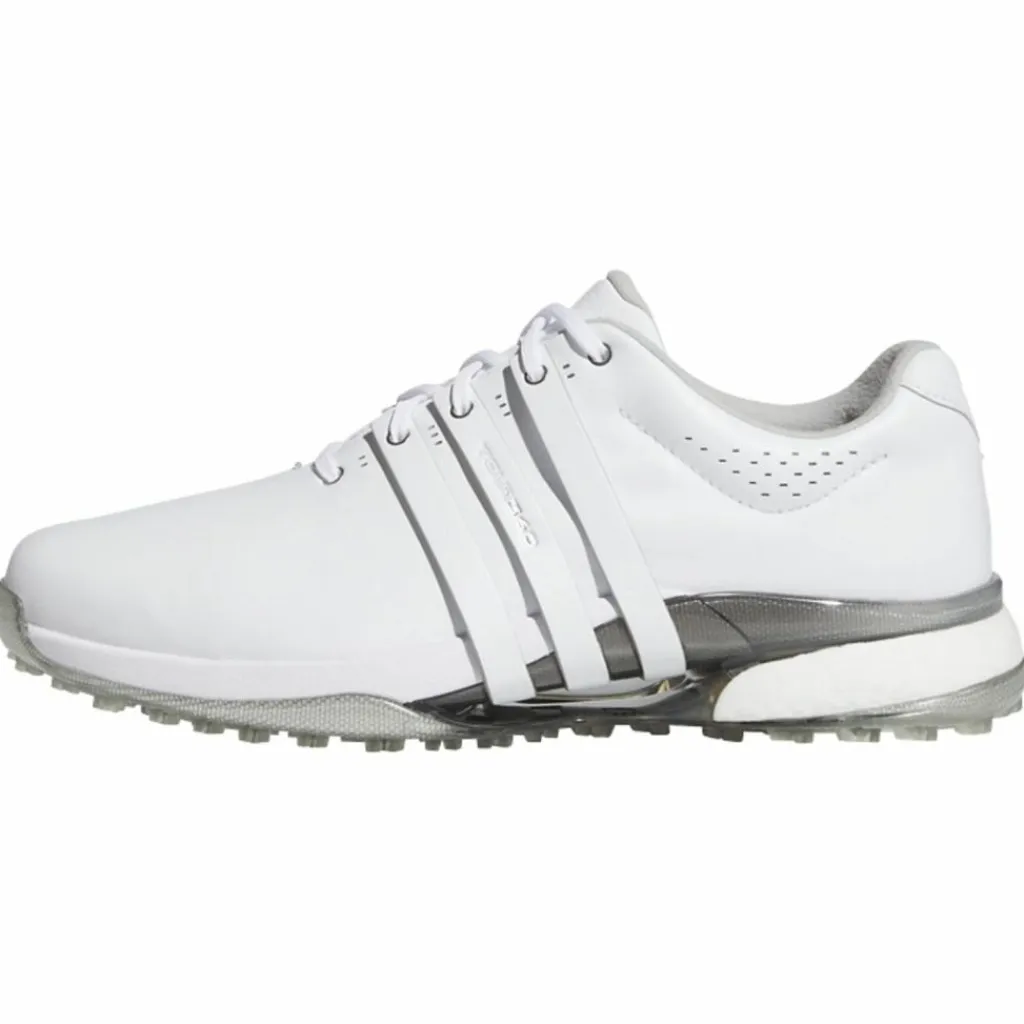 adidas Multifunktionsschuhe<· Tour360 25 Spikeless Golfschuh Cloud White / Cloud White / Silver Metallic