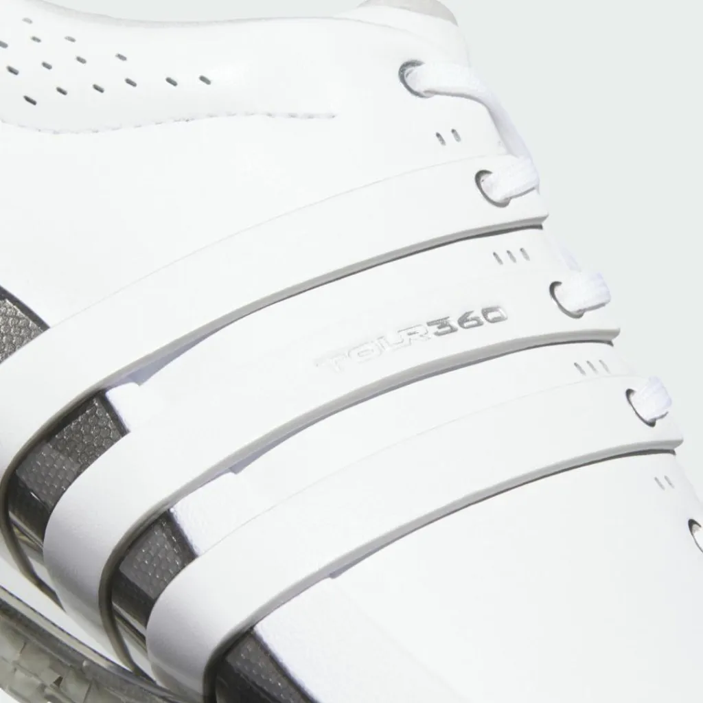 adidas Multifunktionsschuhe<· Tour360 25 Spikeless Golfschuh Cloud White / Cloud White / Silver Metallic