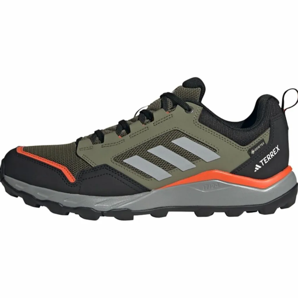 adidas Laufschuhe|Trailrunning<· Tracerocker 2.0 GORE-TEX Olive Strata / Charcoal Solid Grey / Semi Impact Orange