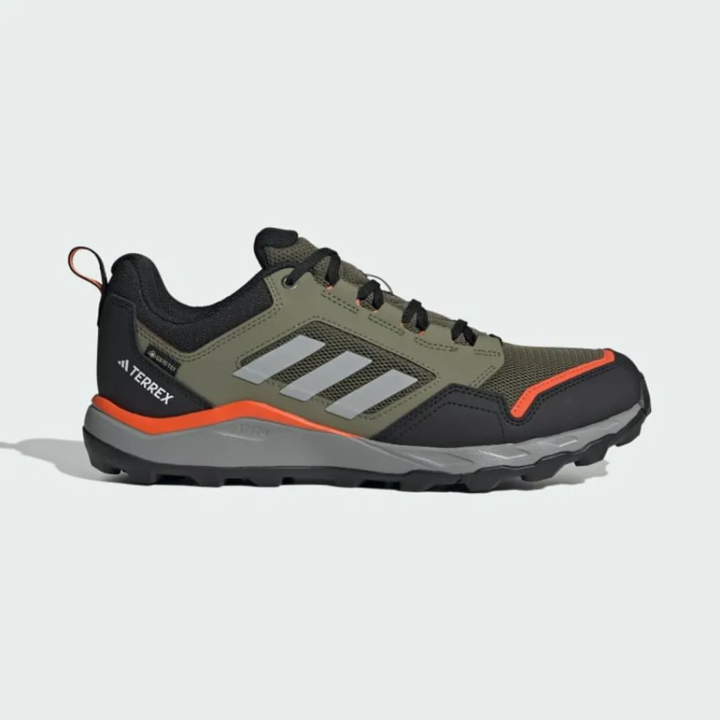 adidas Laufschuhe|Trailrunning<· Tracerocker 2.0 GORE-TEX Olive Strata / Charcoal Solid Grey / Semi Impact Orange