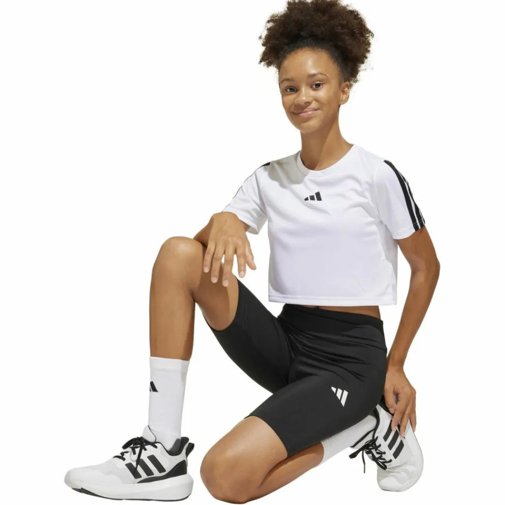 adidas Trainingsanzüge<· TRAIN ESSENTIALS 3 STRIPES white-black